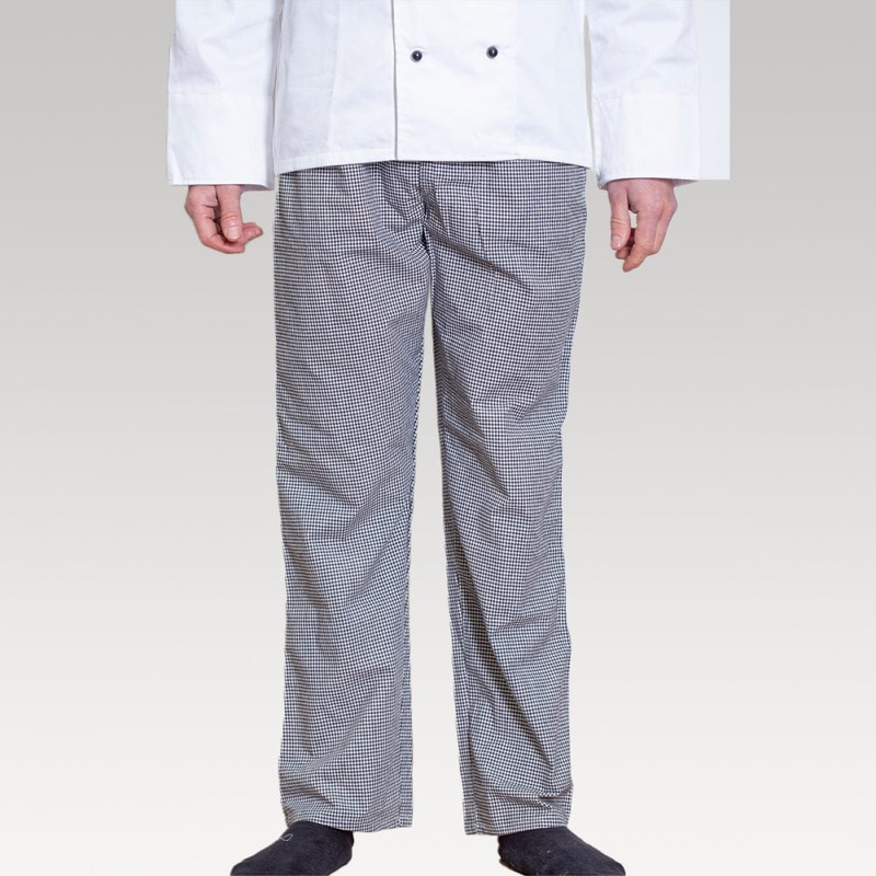 Chef Pants - 2XL (Black/White)