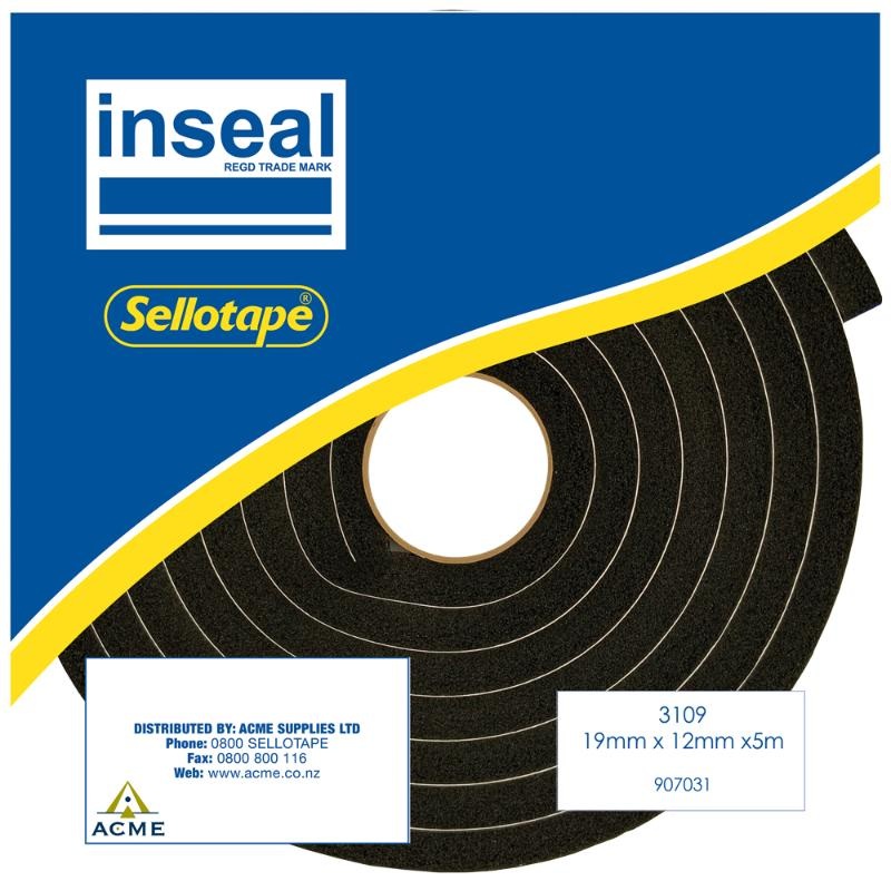 Inseal 3109 PKD 19mmT x12mmW x5m
