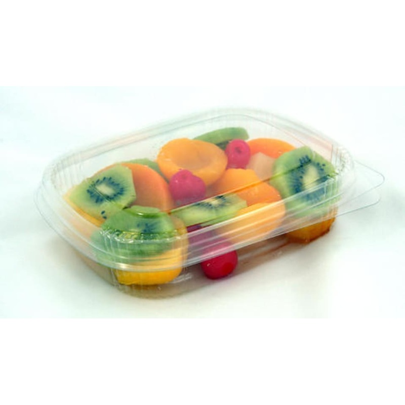 Salad Clamshell Container-205mmL x 195mmW x 60mmH-160-Case